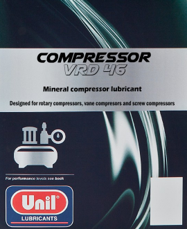 Масло компрессорное UNIL Compressor VRD46, 5 л