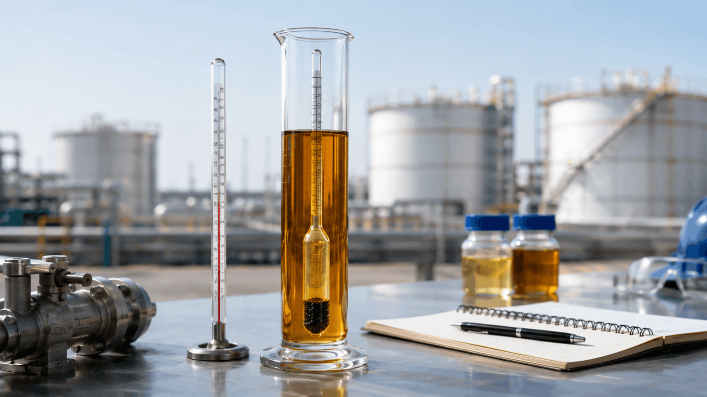 Как определить плотность нефтепродуктов